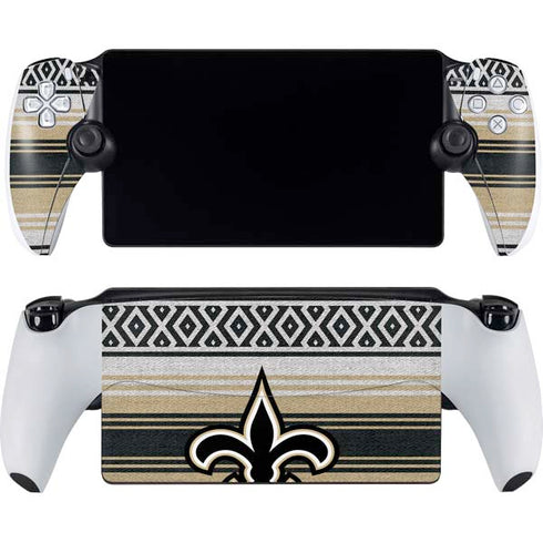 NFL New Orleans Saints Trailblazer PlayStation Portal Remote Player Skin