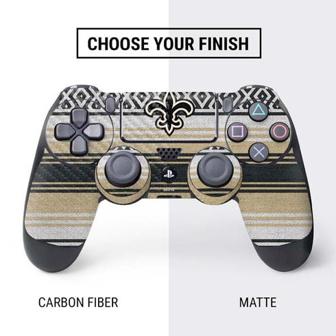 NFL New Orleans Saints Trailblazer PS4 Controller Skin