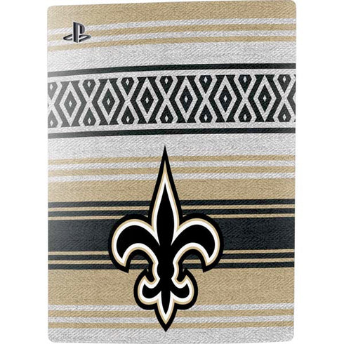 NFL New Orleans Saints Trailblazer PS5 Digital Edition Console Skin