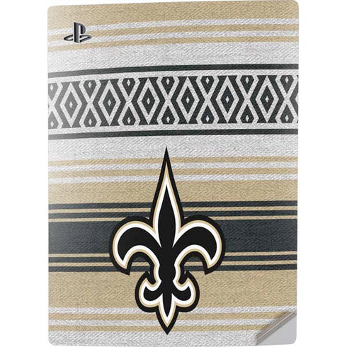 NFL New Orleans Saints Trailblazer PS5 Digital Edition Console Skin