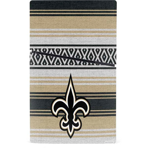 NFL New Orleans Saints Trailblazer PS5 Slim Digital Edition Bundle Skin