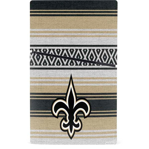 NFL New Orleans Saints Trailblazer PS5 Slim Digital Edition Console Skin