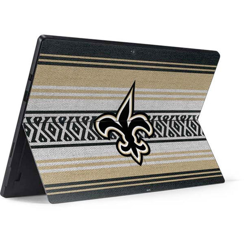 NFL New Orleans Saints Trailblazer Surface Pro 7 Skin