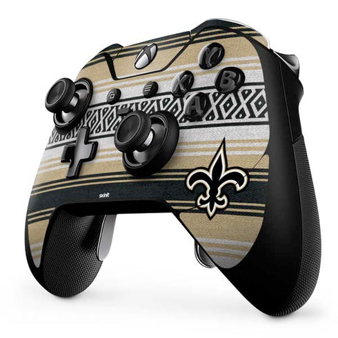 NFL New Orleans Saints Trailblazer Xbox One Elite Controller Skin