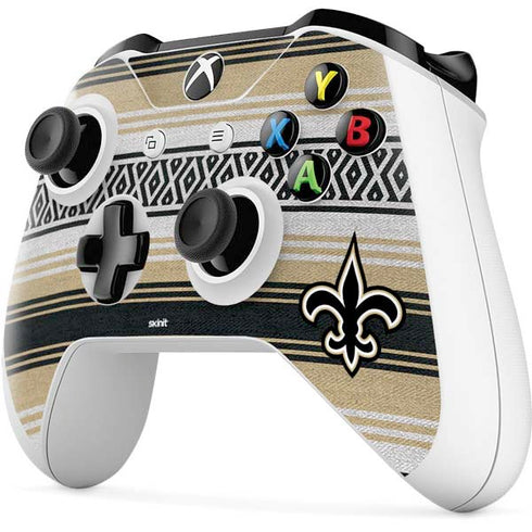NFL New Orleans Saints Trailblazer Xbox One S Controller Skin