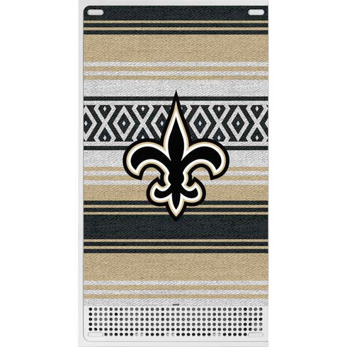 NFL New Orleans Saints Trailblazer Xbox Series S Console Skin
