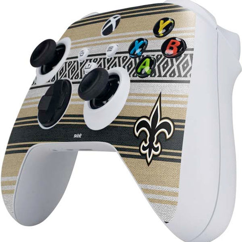NFL New Orleans Saints Trailblazer Xbox Series S Controller Skin