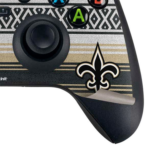 NFL New Orleans Saints Trailblazer Xbox Series X Controller Skin
