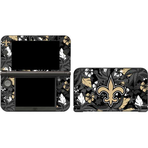 NFL New Orleans Saints Tropical Print 3DS XL 2015 Skin