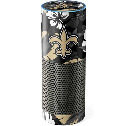 NFL New Orleans Saints Tropical Print Amazon Echo Skin