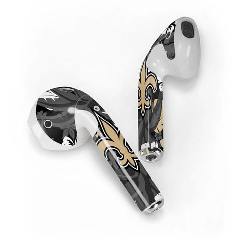 NFL New Orleans Saints Tropical Print Apple AirPods Skin