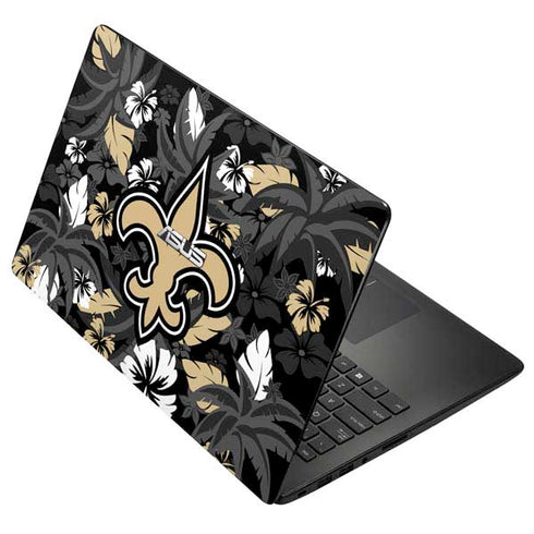 NFL New Orleans Saints Tropical Print Asus X502CA 15.6 Skin