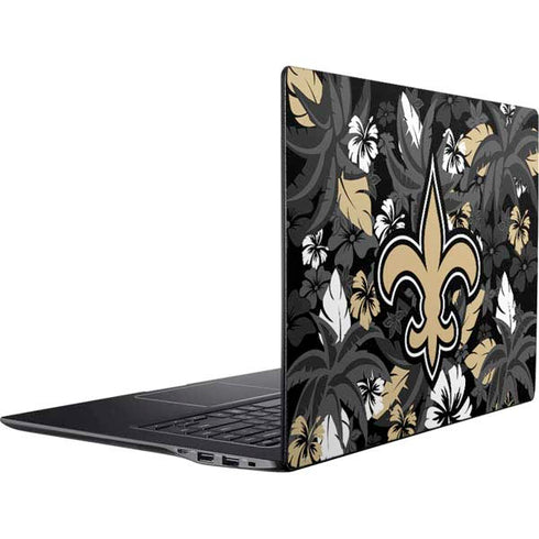 NFL New Orleans Saints Tropical Print Ativ Book 9 (15.6in 2014) Skin