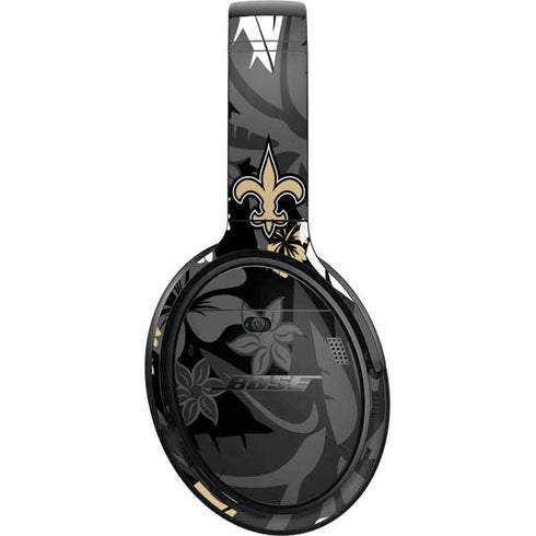 NFL New Orleans Saints Tropical Print Bose QuietComfort 35 II Headphones Skin