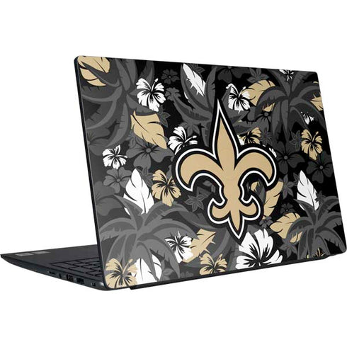 NFL New Orleans Saints Tropical Print Dell Vostro Skin