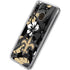NFL New Orleans Saints Tropical Print Galaxy A20 Clear Case