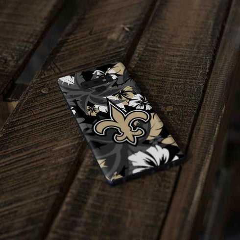 NFL New Orleans Saints Tropical Print Galaxy Note 9 Skin