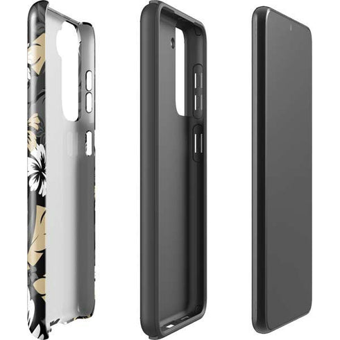 NFL New Orleans Saints Tropical Print Galaxy S21 Plus 5G Pro Case