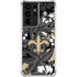 NFL New Orleans Saints Tropical Print Galaxy S21 Ultra 5G Clear Case