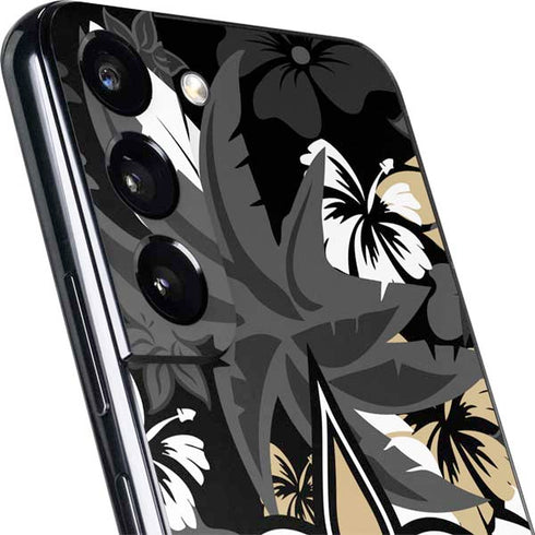 NFL New Orleans Saints Tropical Print Galaxy S22 Plus Skin