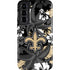 NFL New Orleans Saints Tropical Print Galaxy S22 Pro Case