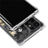 NFL New Orleans Saints Tropical Print Galaxy S22 Ultra Clear Case