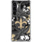 NFL New Orleans Saints Tropical Print Galaxy S23 Clear Case