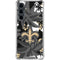 NFL New Orleans Saints Tropical Print Galaxy S23 FE Clear Case