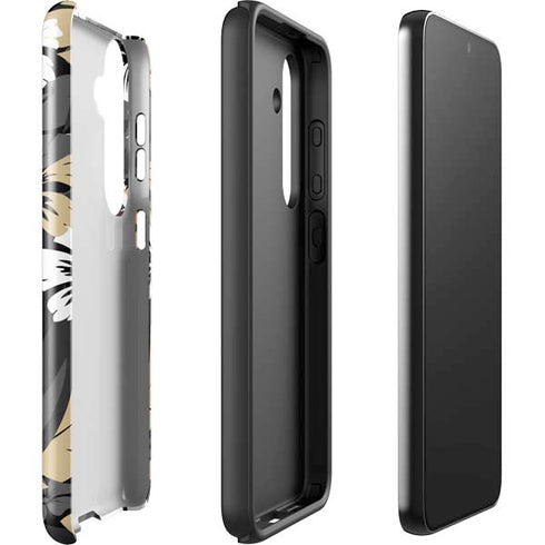 NFL New Orleans Saints Tropical Print Galaxy S24 Impact Case