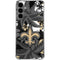 NFL New Orleans Saints Tropical Print Galaxy S24 Plus Clear Case
