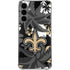NFL New Orleans Saints Tropical Print Galaxy S24 Plus Clear Case