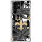 NFL New Orleans Saints Tropical Print Galaxy S24 Ultra Clear Case