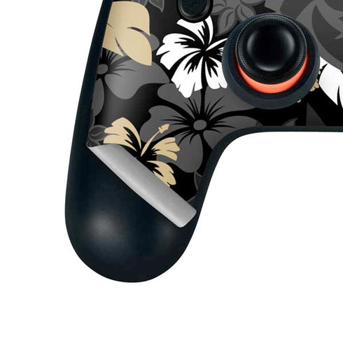 NFL New Orleans Saints Tropical Print Google Stadia Controller Skin