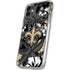 NFL New Orleans Saints Tropical Print iPhone 11 Clear Case