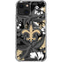 NFL New Orleans Saints Tropical Print iPhone 13 Clear Case