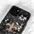 NFL New Orleans Saints Tropical Print iPhone 13 Mini Waterproof Case