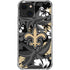 NFL New Orleans Saints Tropical Print iPhone 14 Clear Case