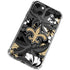 NFL New Orleans Saints Tropical Print iPhone 14 Plus Clear Case