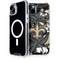 NFL New Orleans Saints Tropical Print iPhone 14 Plus MagSafe Case