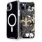 NFL New Orleans Saints Tropical Print iPhone 15 Plus MagSafe Case