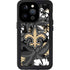 NFL New Orleans Saints Tropical Print iPhone 14 Pro Waterproof Case