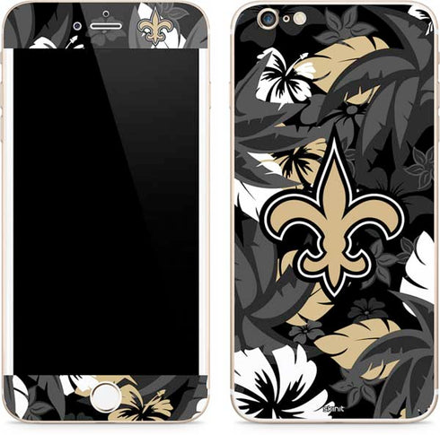 NFL New Orleans Saints Tropical Print iPhone 6/6s Plus Skin