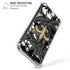 NFL New Orleans Saints Tropical Print iPhone 7/8 Plus Clear Case