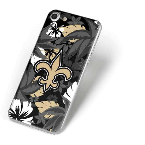 NFL New Orleans Saints Tropical Print iPhone 7 Skin