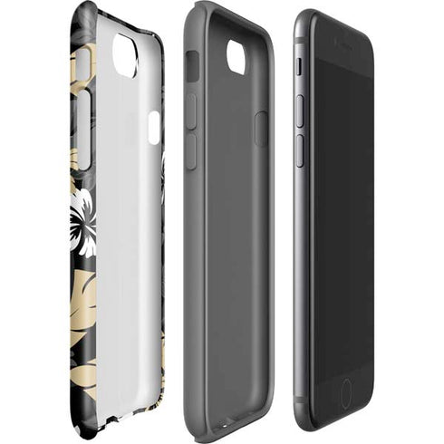 NFL New Orleans Saints Tropical Print iPhone SE (2nd & 3rd Gen) Pro Case