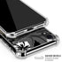 NFL New Orleans Saints Tropical Print iPhone XR Clear Case