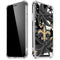 NFL New Orleans Saints Tropical Print iPhone XS Max Clear Case