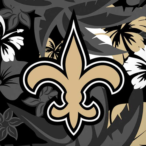 NFL New Orleans Saints Tropical Print iPhone XS Max Skin