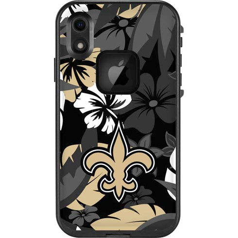 NFL New Orleans Saints Tropical Print LifeProof Fre iPhone Skin