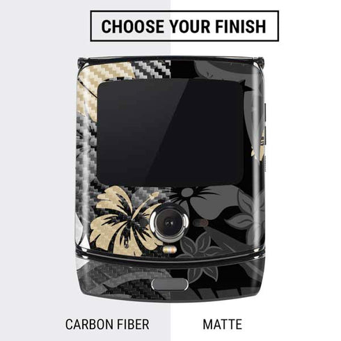 NFL New Orleans Saints Tropical Print Motorola RAZR Skin